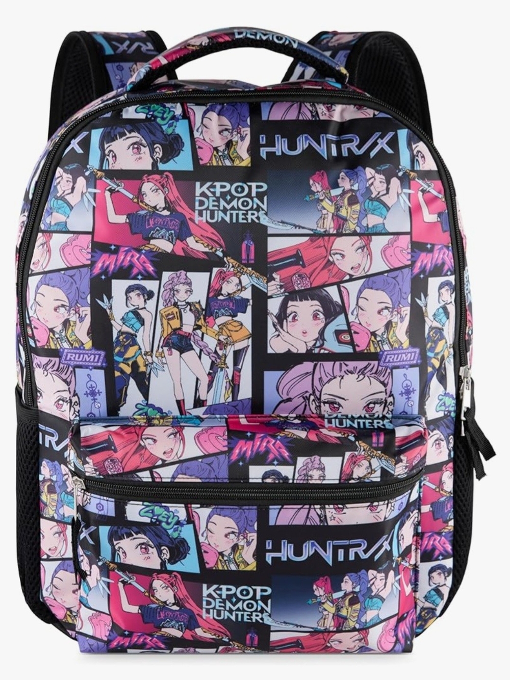 ✨K-Pop Demon Hunter Graphic Backpack - Comic Book Style By Accessory Innovations